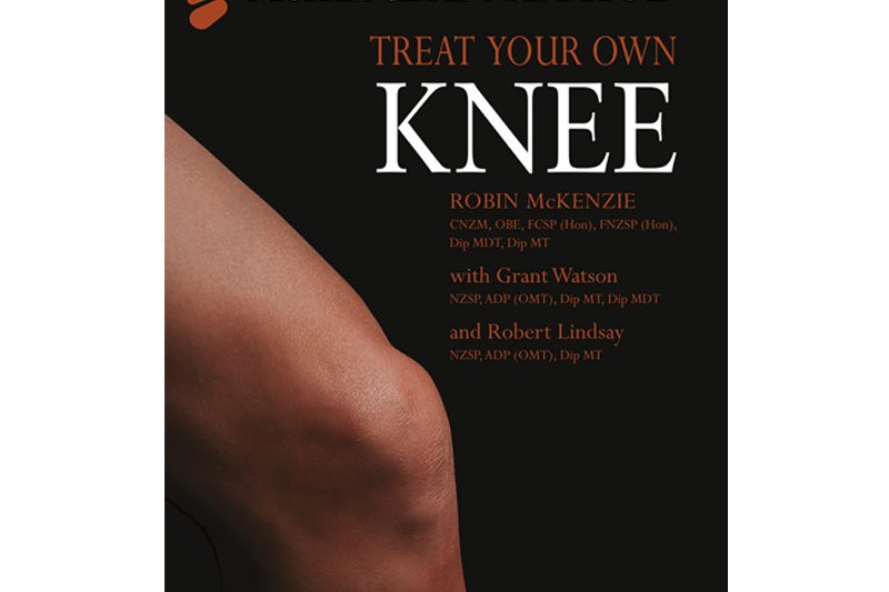 Treat your own Knee book in English