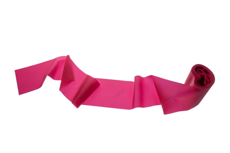 UNIBAND Träningsband, Röd 10cm x 5.5m